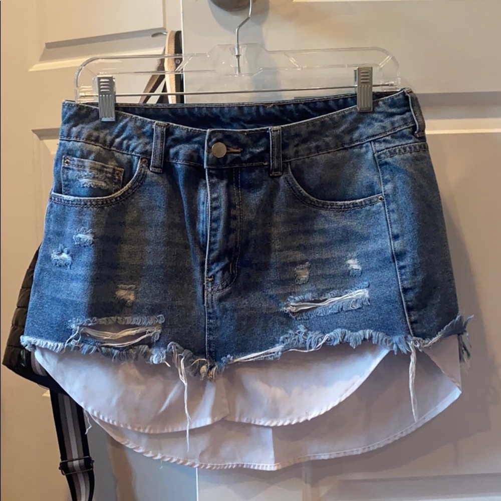 DENIM SKIRT